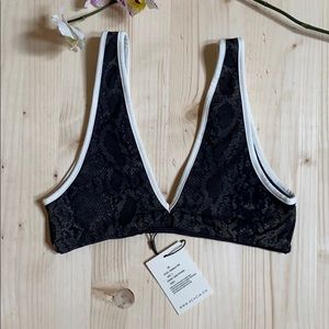 Acacia sage python bikini top